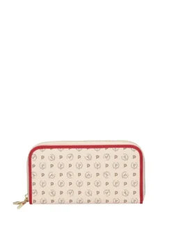 PORTAFOGLIO DONNA - POLLINI AVORIO-ROSSO - TE9002PP02Q11