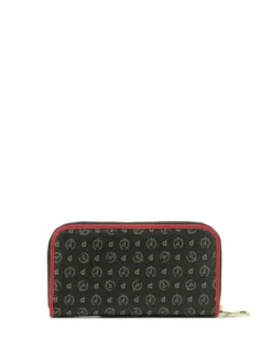 PORTAFOGLIO DONNA - POLLINI NERO-ROSSO - TE9001PP02Q11