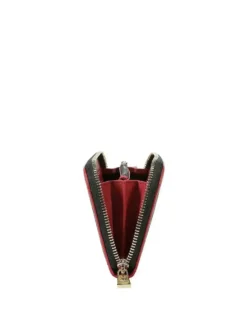 PORTAFOGLIO DONNA - POLLINI NERO-ROSSO - TE9001PP02Q11