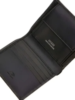 PORTAFOGLIO UOMO - GUESS NERO - SMVELE LEA22