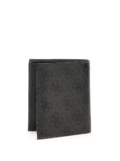 PORTAFOGLIO UOMO - GUESS NERO - SMVELE LEA22