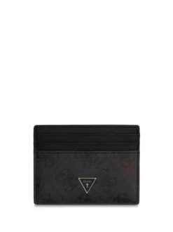 PORTAFOGLIO UOMO - GUESS NERO - SMVELE LEA25