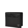 PORTAFOGLIO UOMO - GUESS NERO - SMBEHN LEA20