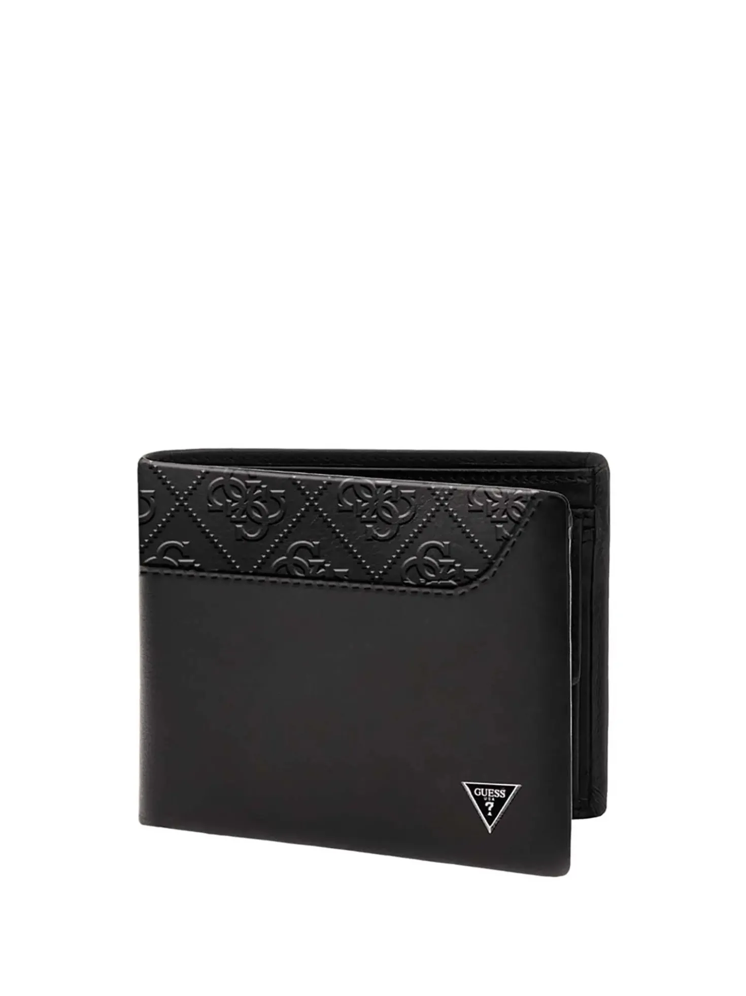 PORTAFOGLIO UOMO - GUESS NERO - SMBEHN LEA20