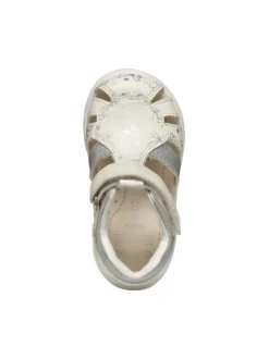 RAGNETTO BAMBINA - GEOX BIANCO-ARGENTO - B556FA 000BC