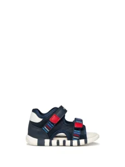 SANDALO BAMBINO - GEOX NAVY-ROSSO - B655PA 0BC14