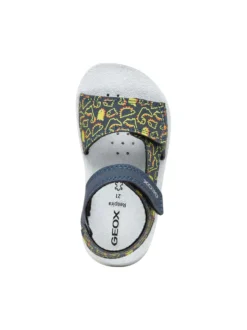 SANDALO BAMBINO - GEOX NAVY-VERDE - B455SC 000CE