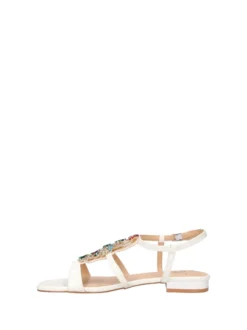 SANDALO DONNA - ALBANO VANITY BIANCO - AV7046