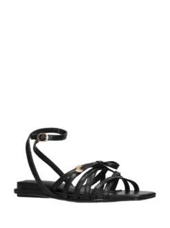 SANDALO DONNA - BRACCIALINI NERO - BR49