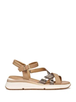 SANDALO DONNA - GEOX BEIGE - D650JA 0CD54