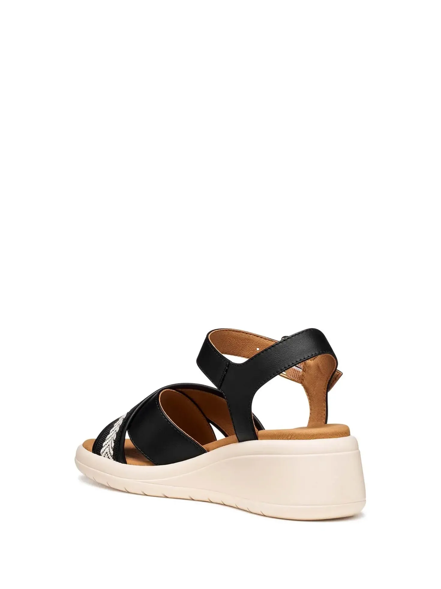 SANDALO DONNA - GEOX NERO - D550EG 05411