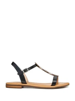 SANDALO DONNA - GEOX NERO - D65LXE 0N61J