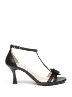 SANDALO DONNA - NERO GIARDINI NERO - E615642DE