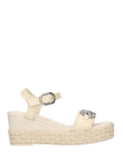 SANDALO DONNA - SARA LOPEZ CREMA - SL51SA 301P