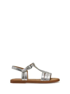 SANDALO RAGAZZA - GEOX ARGENTO - J6535B 000BN