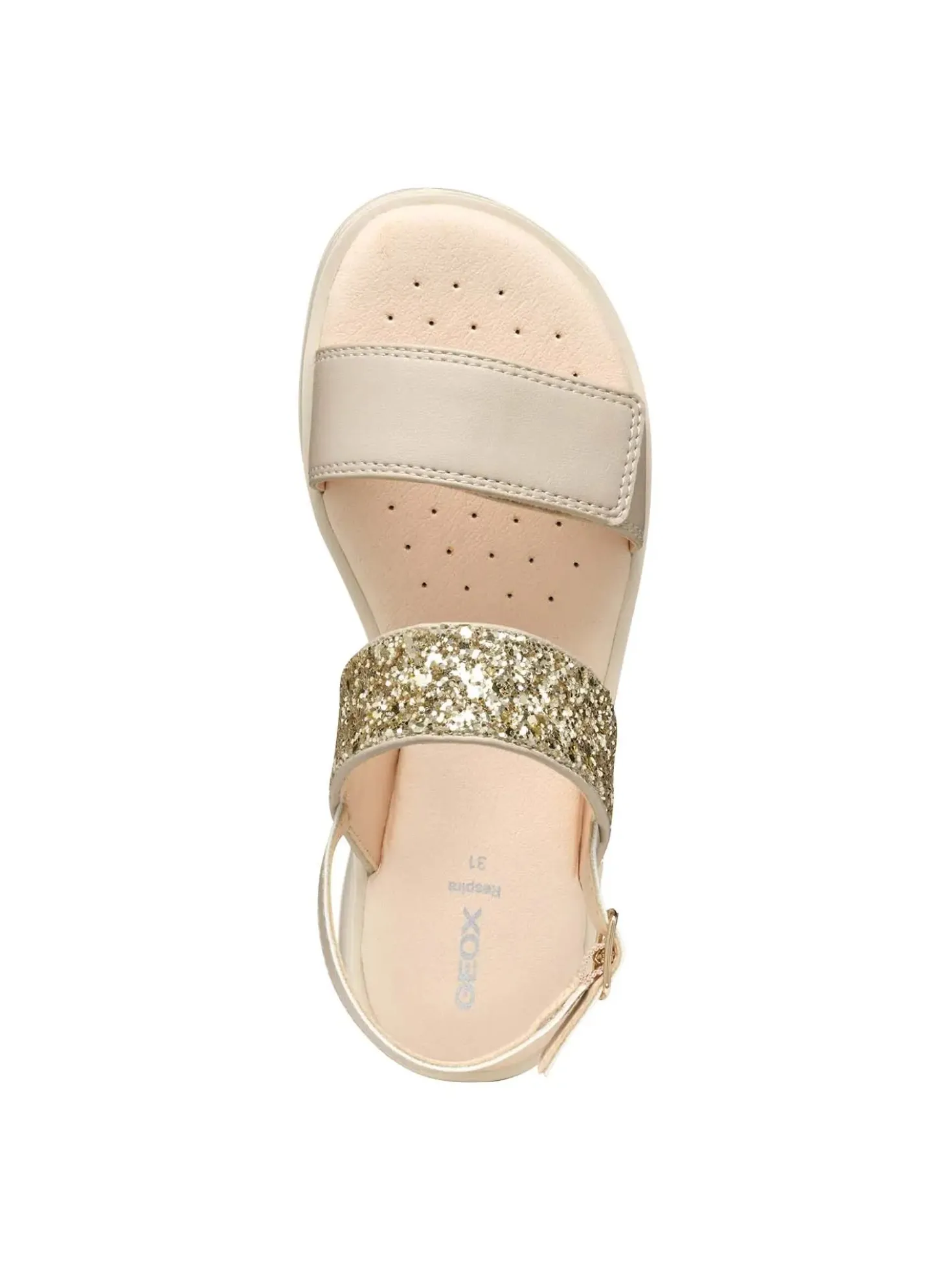SANDALO RAGAZZA - GEOX BEIGE - J556EA 0BCEW