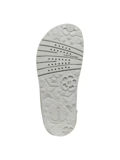 SANDALO RAGAZZA - GEOX BIANCO-ARGENTO - J55EAE 0BCEW