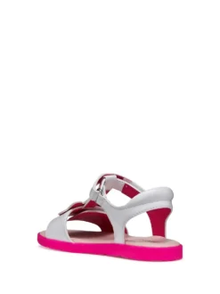 SANDALO RAGAZZA - GEOX BIANCO-FUXIA - J65P1C 000HH