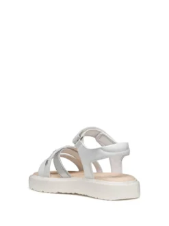 SANDALO RAGAZZA - GEOX BIANCO - J45DBI 000BC