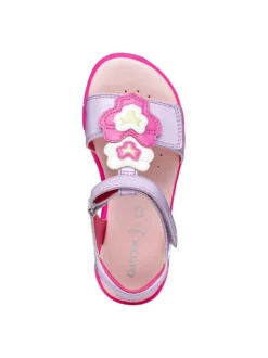 SANDALO RAGAZZA - GEOX LILLA-FUXIA - J65P1C 000HH