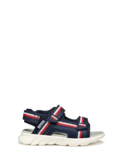 SANDALO RAGAZZO - GEOX NAVY-ROSSO - J55F1C 01511