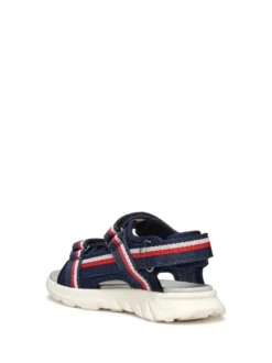 SANDALO RAGAZZO - GEOX NAVY-ROSSO - J55F1C 01511