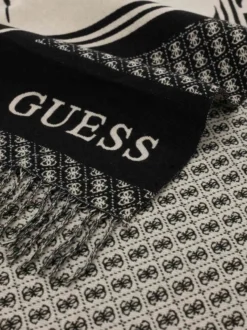 SCIARPA DONNA - GUESS NERO - AW5662 POL03