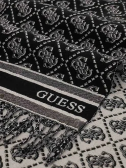 SCIARPA DONNA - GUESS NERO - AW5665 POL03