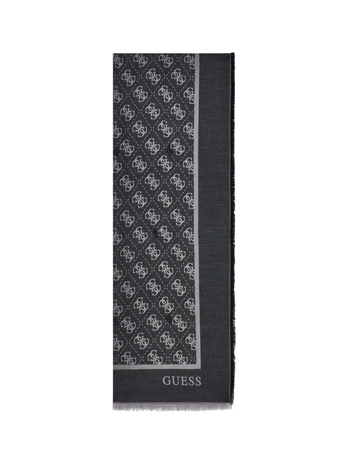 SCIARPA DONNA - GUESS NERO - AW5529 VIS03