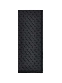SCIARPA DONNA - GUESS NERO - AW5531 VIS03