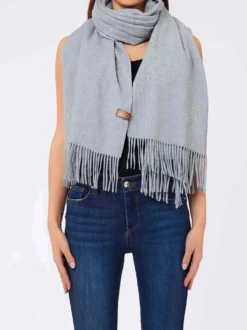 SCIARPA DONNA - LIU-JO GRIGIO - 2F6033T0300