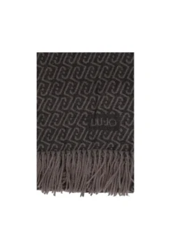 SCIARPA DONNA - LIU-JO NERO-ANTRACITE - 2F6028T2742