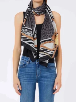 SCIARPA DONNA - LIU-JO NERO - 2F6063T2745