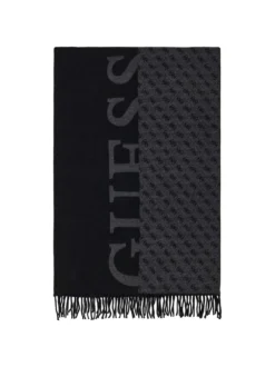 SCIARPA UOMO - GUESS NERO - AM9667 POL03