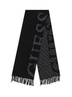 SCIARPA UOMO - GUESS NERO - AM9667 POL03