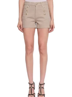 SHORT DONNA - GAUDI JEANS KAKI - 611BD25044