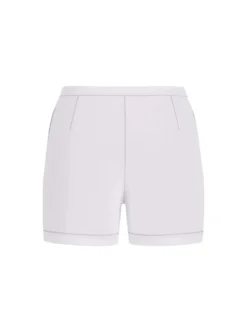 SHORT DONNA - GUESS ATHLEISURE BIANCO - V6GD17 K3158