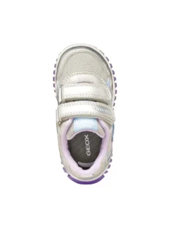 SNEAKERS BAMBINA - GEOX ARGENTO-LILLA - B6561C 0AJAS