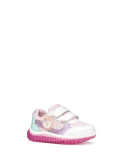 SNEAKERS BAMBINA - GEOX BIANCO-ROSA - B6561A 002AS