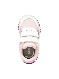 SNEAKERS BAMBINA - GEOX BIANCO-ROSA - B6561A 002AS