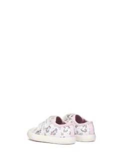 SNEAKERS BAMBINA - GEOX BIANCO-ROSA - B451MB 000AN