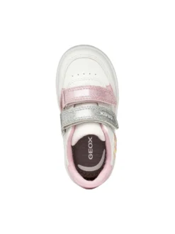 SNEAKERS BAMBINA - GEOX BIANCO-LILLA - B655MB 000BC