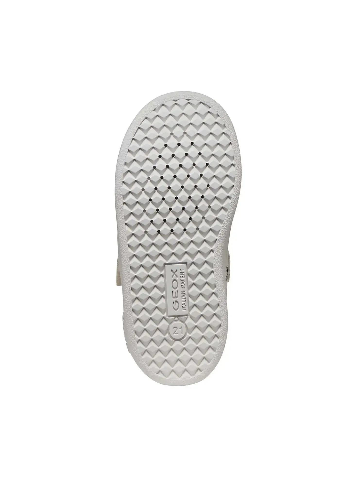 SNEAKERS BAMBINO - GEOX BIANCO-ROSSO - B455LA 000BC