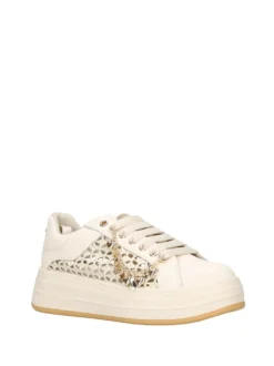 SNEAKERS DONNA - APE PAZZA CREMA - S6LIFTY27/KNI