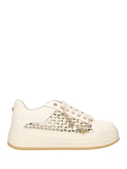 SNEAKERS DONNA - APE PAZZA CREMA - S6LIFTY27/KNI