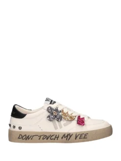 SNEAKERS DONNA - EMANUELLE VEE AVORIO - 462P-104-30-P003