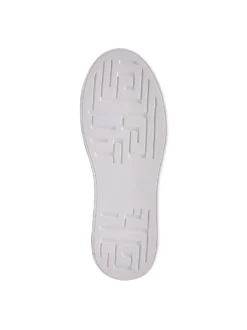 SNEAKERS DONNA - EMANUELLE VEE BIANCO-ORO - 462P-100-10-P003