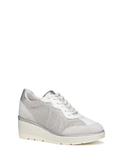 SNEAKERS DONNA - GEOX BIANCO - D65RAA 0LY22