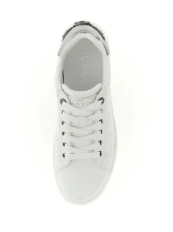 SNEAKERS DONNA - GUESS BIANCO-ARGENTO - FLPWES ELE12