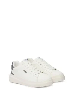 SNEAKERS DONNA - GUESS BIANCO-ARGENTO - FLFE10 ELE12